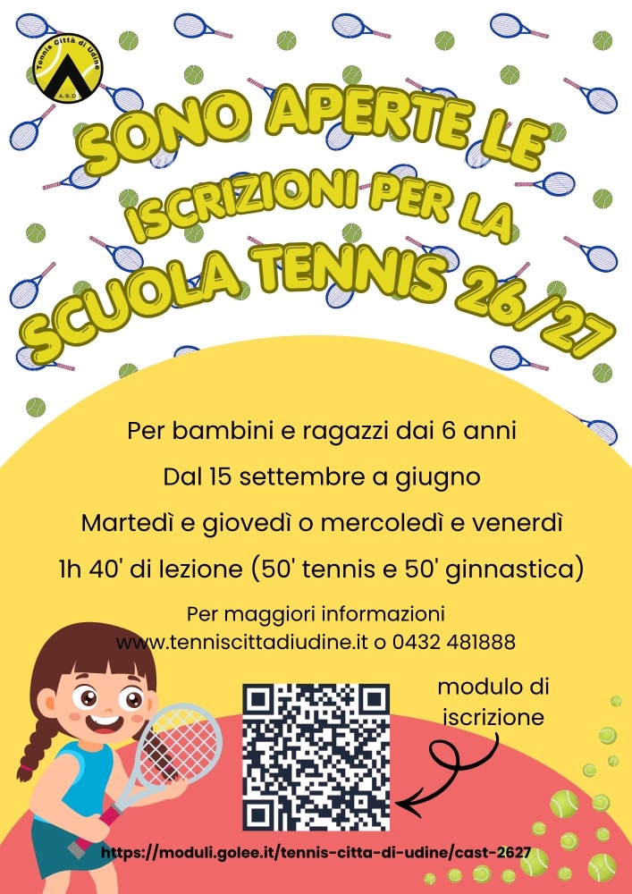 SCUOLA TENNIS 26/27